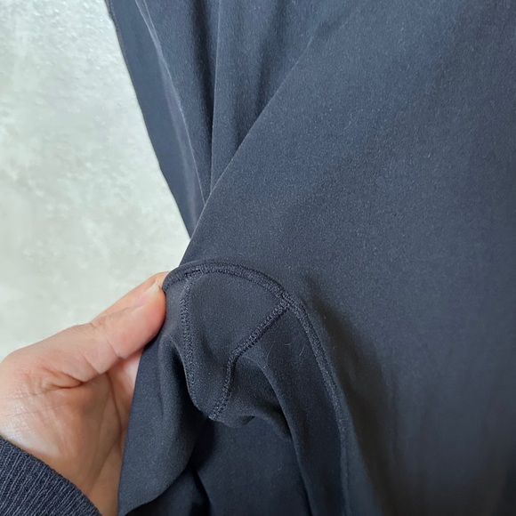 HALARA Women's Sleek Black Crossover Leggings sz large | new without tags - Picture 5 of 7